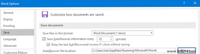 How to recover an unsaved Microsoft Word 2016 document in seconds