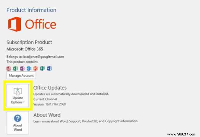 How to repair your Microsoft Office application
