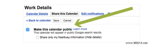 How to share your Google calendar with anyone