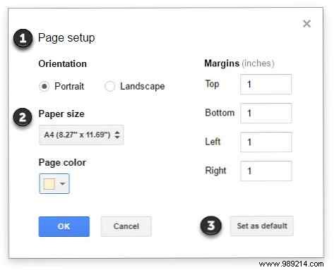 Spice up Google Docs with custom background colors