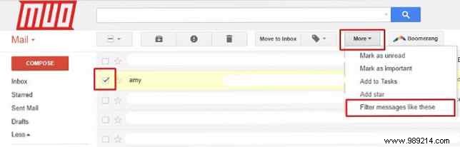 How to stop spam emails in Gmail