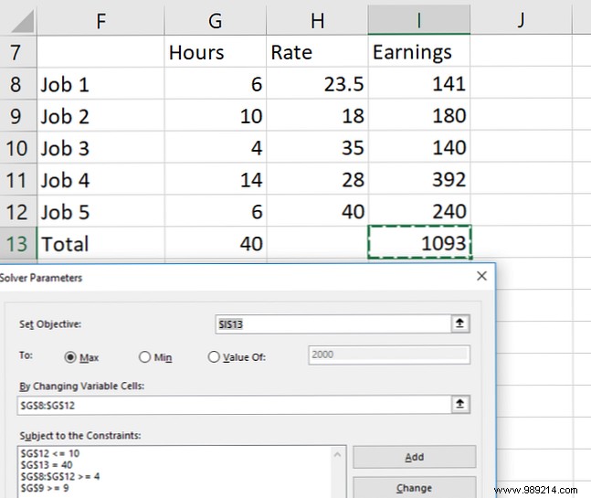 How to use Excel s Goal Seek and Solver to solve for unknown variables