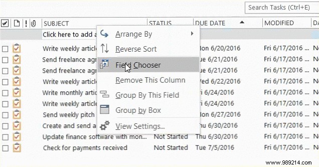 How to use Outlook for simple tasks and project management