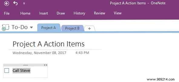 How to use Microsoft OneNote for work