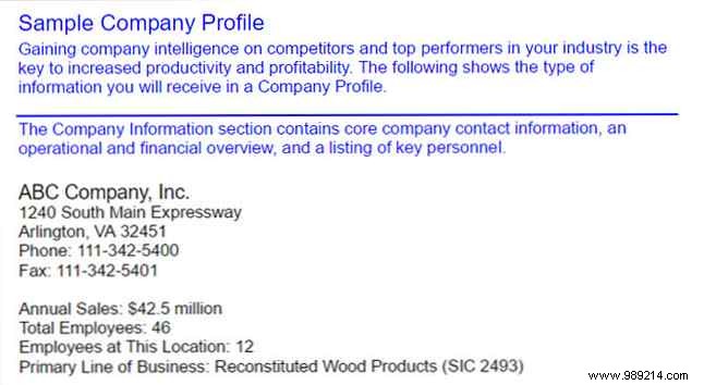 How to write a company profile and the templates you need