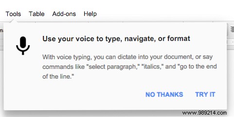 How voice typing is the best new feature in Google Docs