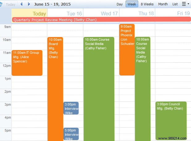 Need a free online calendar for yourself or a group? Try Teamup!