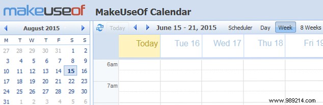 Need a free online calendar for yourself or a group? Try Teamup!