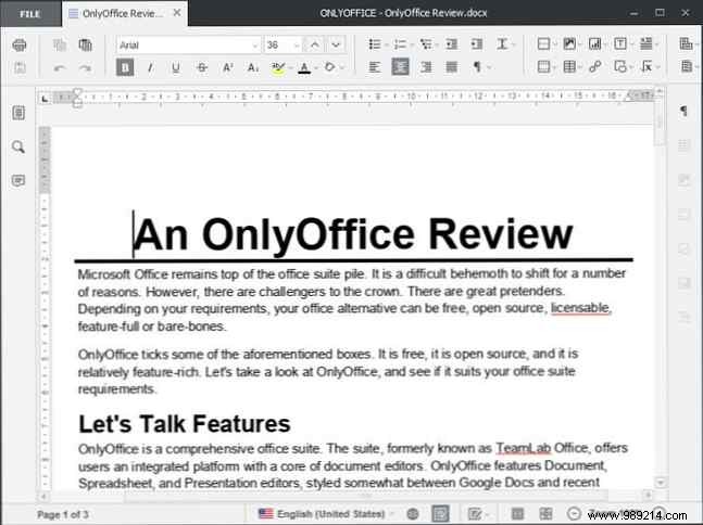 OnlyOffice an open source Microsoft Office contender worth your time