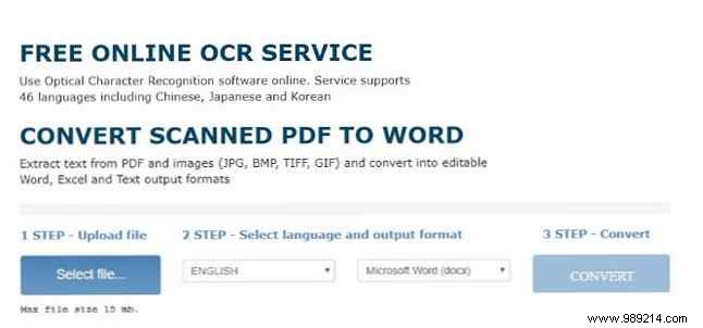 Top 3 free OCR tools to turn your files back into editable documents
