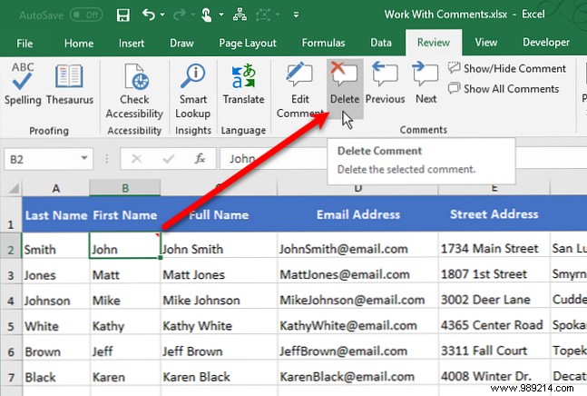 The Beginner s Guide to Commenting in Microsoft Excel