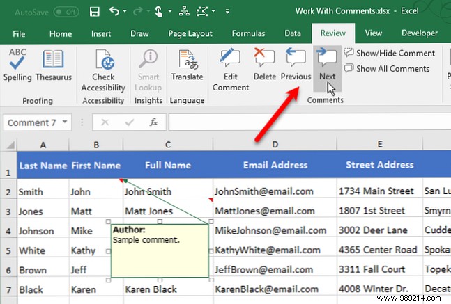 The Beginner s Guide to Commenting in Microsoft Excel