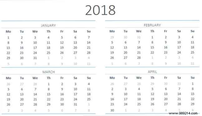 The best free Microsoft Office calendar templates to stay organized