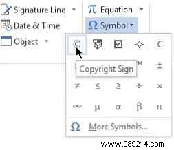 The easy way to insert special symbols in Microsoft Word