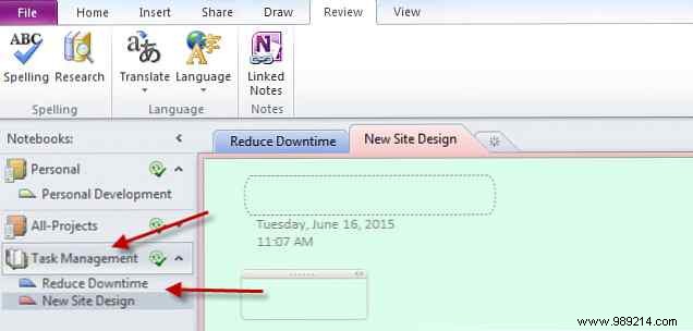 Turn Outlook into a project management tool with OneNote integration