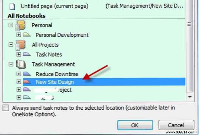 Turn Outlook into a project management tool with OneNote integration