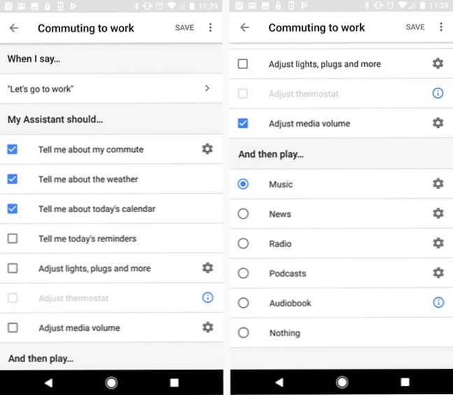 Using Google Assistant routines to automate your morning, noon, and night
