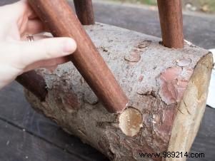 How to Build Rustic Deer Lawn Ornaments Using Cut Logs