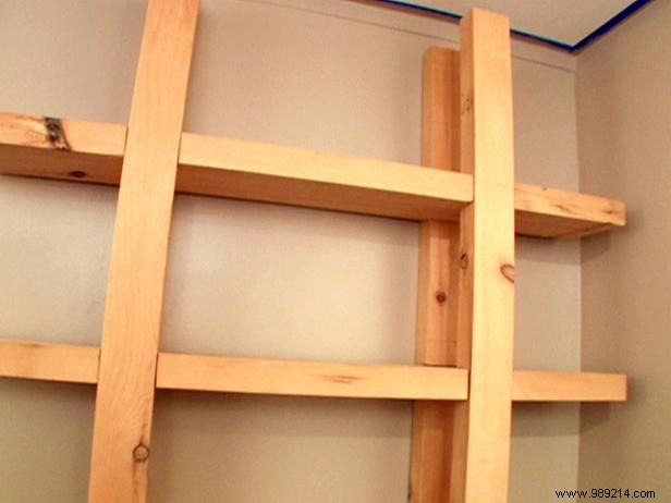 How to Build Shelves From Reclaimed Wood