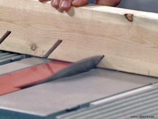 How to build slotted shelves