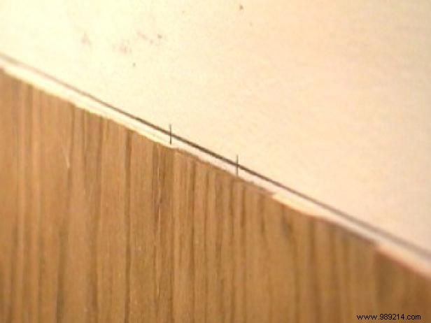 How to Cut, Stain and Install Wainscoting Panels