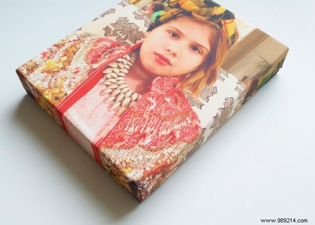 How to embellish a canvas painting or photo with embroidery