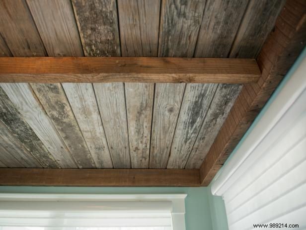 How to Install a Reclaimed Wood Roof Treatment