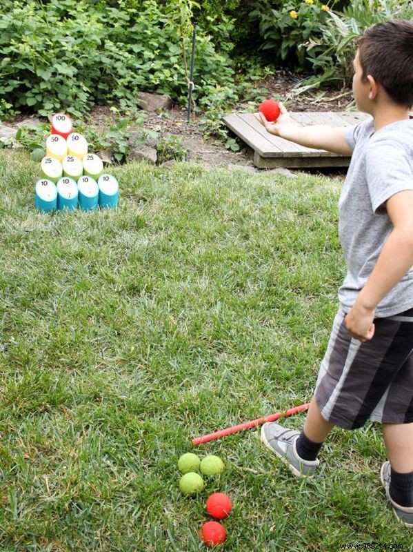 How to Make a Backyard Ball Game