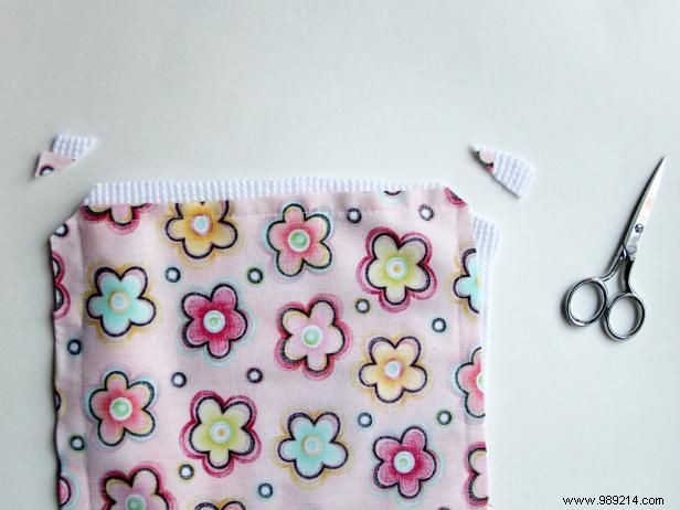 How to make a baby burp cloth