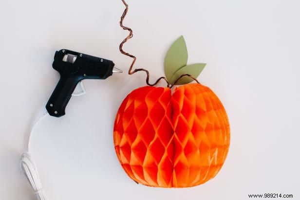 How to Make 3D Halloween Pumpkin Art
