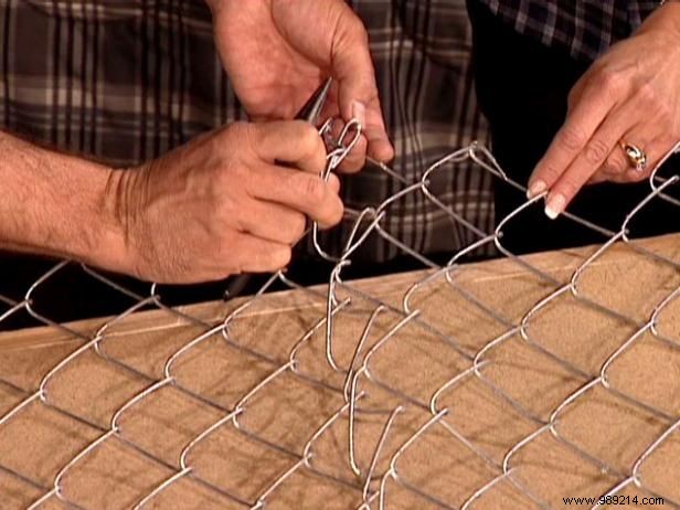 How to make a chain link header