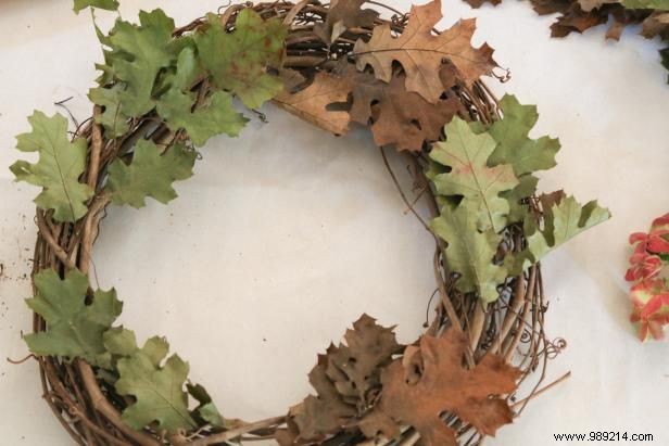 How to Make a Fall Hydrangea Wreath