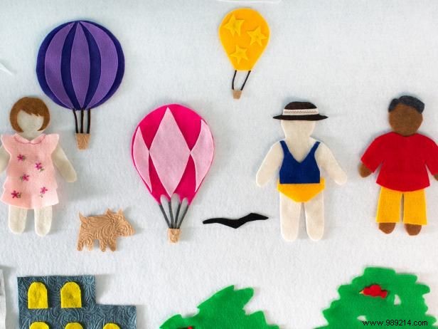 How to make a felt activity wall for kids