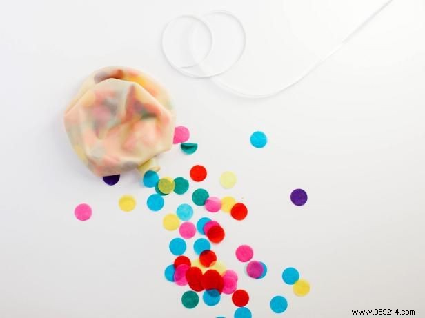How to make a giant confetti balloon