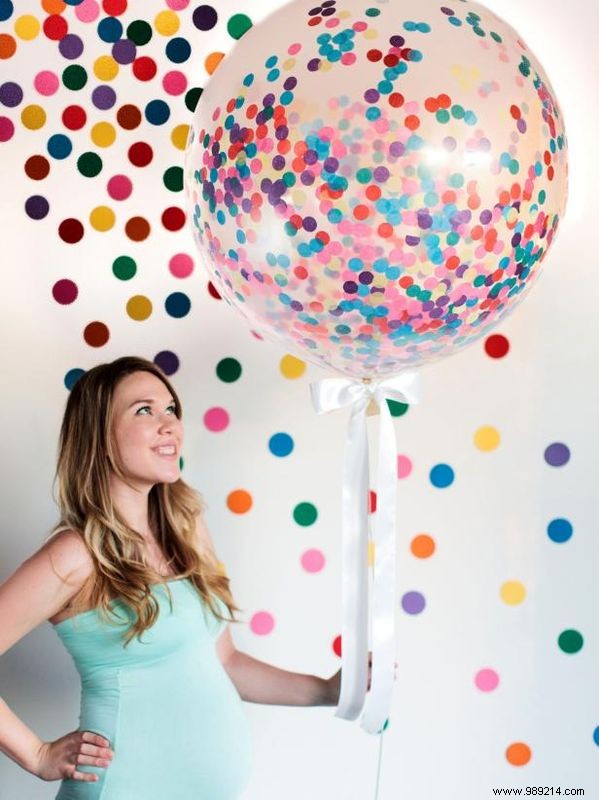 How to make a giant confetti balloon