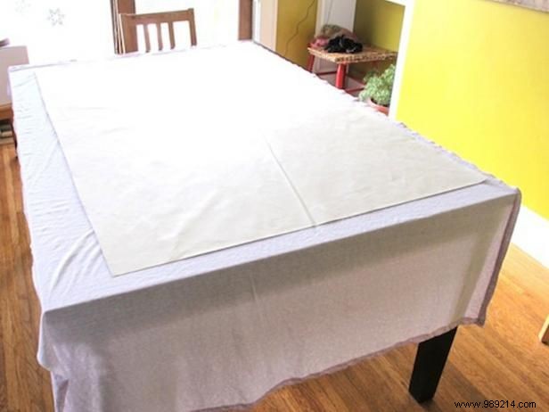 How to make a roman shade from a sheet