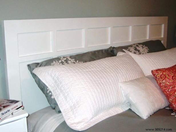 How to Make a Simple Cottage Style Headboard