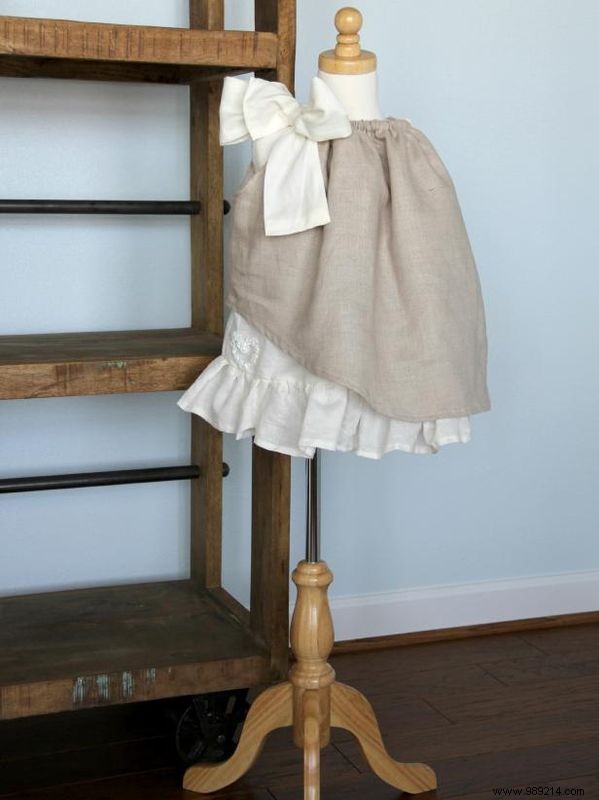 How to Make a Country Style Flower Girl Dress