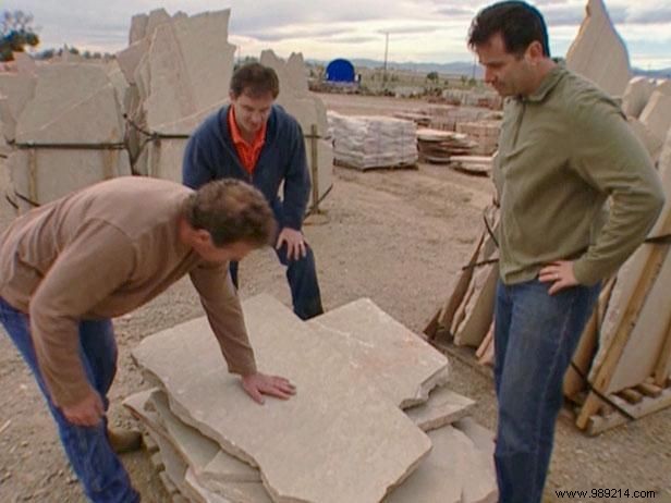 How to make a stone coffee table top