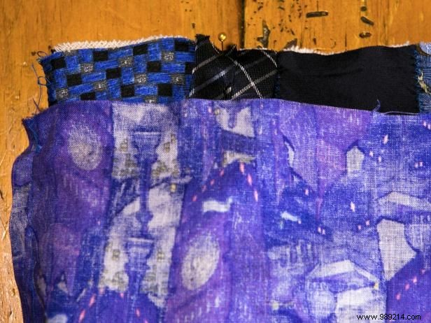 How to make a tote bag with recycled ties