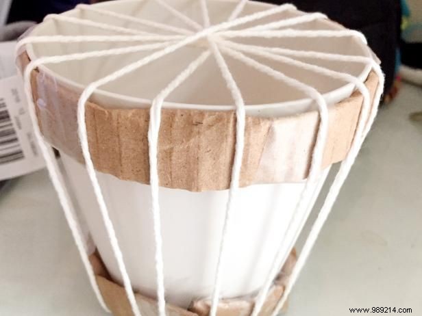 How to Make a Woven Hanging Planter Basket