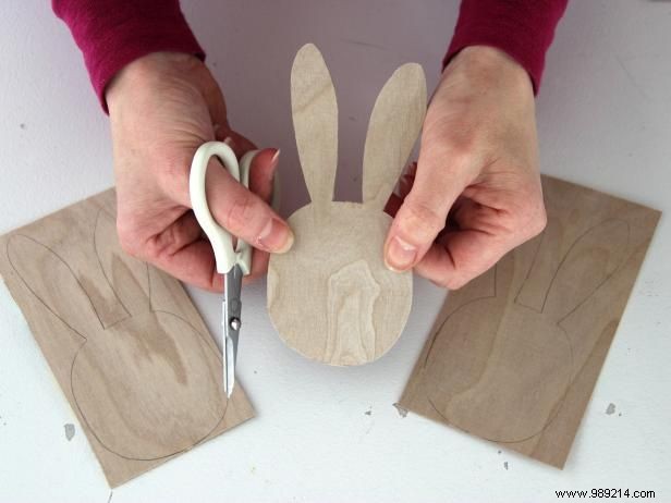 How to make an Easter bunny card