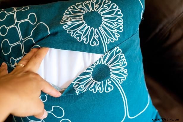 How to make a wraparound cushion cover