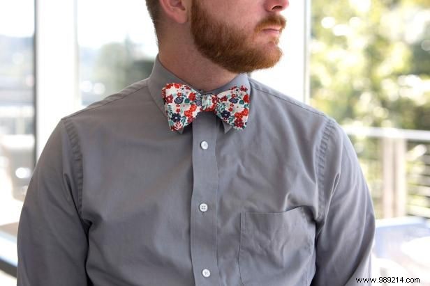 How to sew an easy bow tie