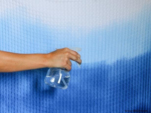 How to Make an Ombre Shower Curtain