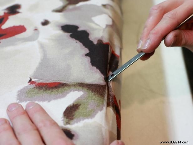 How to make an upholstered footboard
