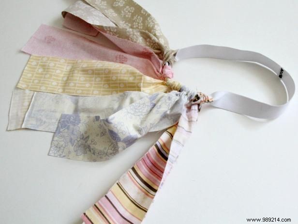 How to make a recycled tutu with fabric scraps
