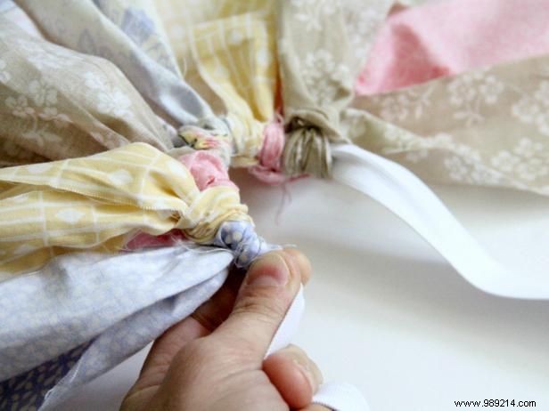 How to make a recycled tutu with fabric scraps