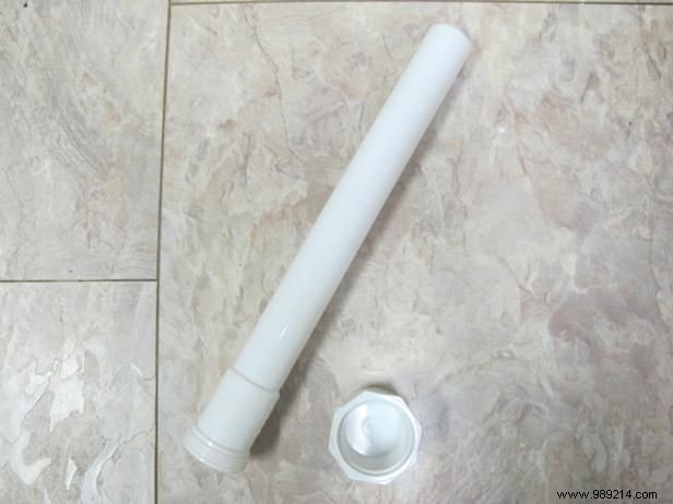 How to make candle holders with PVC pipes for the molds