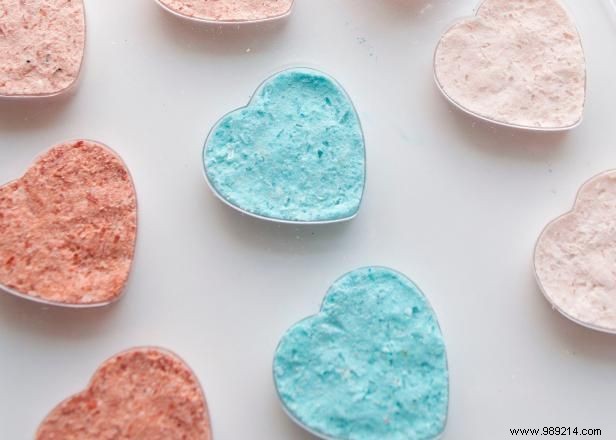 How to Make Conversation Heart Bath Bombs for Valentine s Day